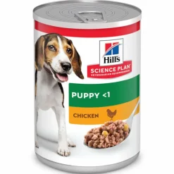 Hill's - Patees chien science plan puppy poulet (boite) - 12*370 g Online