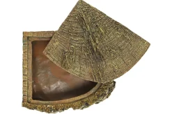 Hobby Décoration Et Substrats | - Grotte d'angle - corner cave bark - grotte pour reptiles (lézards, serpents, tortues), amphibiens et invertébrés