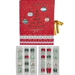 Home Deco Factory - Bougie parfumée, calendrier de l'Avent pour Noël - x24 cases Best