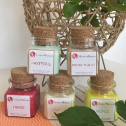Home Maison Bougies, Senteurs Et Bien-Être | - - bougie carrée classique