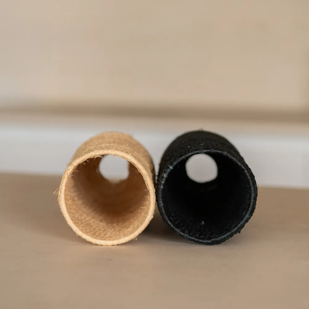 Home Maison Objets De Décoration | - - cache bouteille en paille