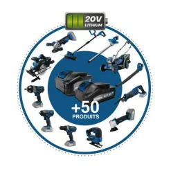 Hyundai - Batterie lithium 4ah - hba20u4 - pour outil électroportatif - 20v - compatible avec tous les outils de la gamme 20v