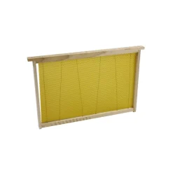Icko apiculture - Cadre dadant corps droit ciré : par 10 New