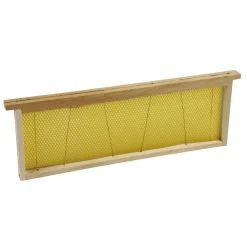 Icko apiculture Apiculture | - Cadre dadant hausse droit ciré : par 10