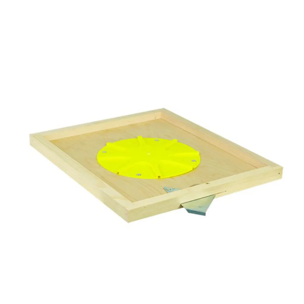Icko apiculture - Couvre cadres chasse abeilles Dadant 10 / 8 sorties et trappe Discount