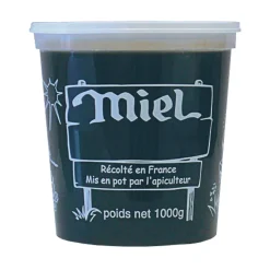 Icko apiculture - 10 Pots plastique pour miel 1 kg Sale
