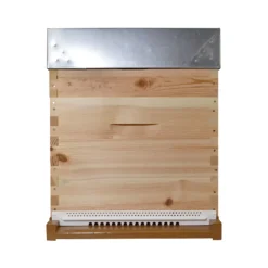 Icko apiculture - Ruche à tenons Dadant 10 cadres avec plateau plastique Discount