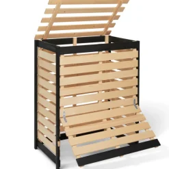 Idmarket - Bac de compostage en bois 360l New