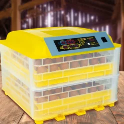 Idmarket Poulaillers, Clapiers Et Accessoires | - Couveuse automatique 112 oeufs incubateur autonome intelligent