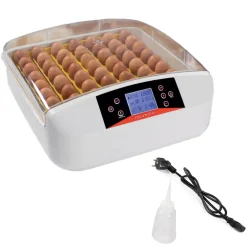 Idmarket - Couveuse pro automatique 56 oeufs éclairés incubateur autonome avec led mire oeufs Best