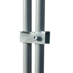 Idmarket Poulaillers, Clapiers Et Accessoires | - Enclos poulailler 24 m² parc grillagé 8x3 m acier galvanisé