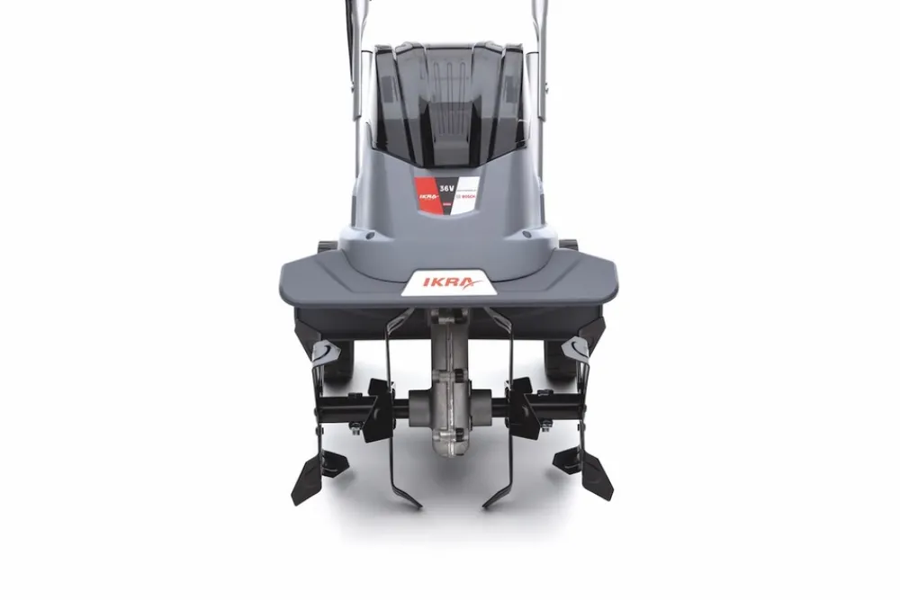 Ikra Scarificateurs Et Motoculteurs | - Bineuse de sol sans fil ibtc36 - largeur de travail max. 28 cm - compatible batteries bosch oneforall 36v vendues séparément