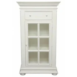Interior's - Bibus 1 porte vitrée bois blanc - harmonie Best