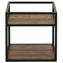 Interior's Mobilier D'Intérieur | - Bout de canapé bois marron - manufacture