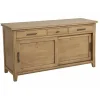 Interior's Mobilier D'Intérieur | - Buffet bas 2 portes bois marron - initiale