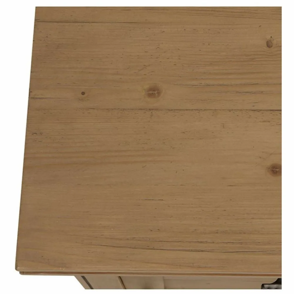 Interior's Mobilier D'Intérieur | - Buffet bas 2 portes bois marron - initiale