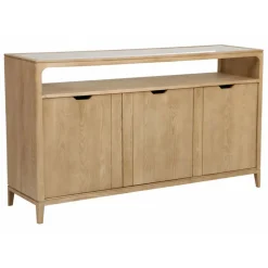 Interior's - Buffet bas 3 tiroirs bois beige - tallinn