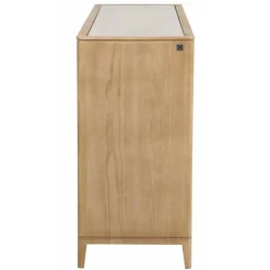 Interior's - Buffet bas 3 tiroirs bois beige - tallinn