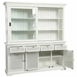 Interior's Mobilier D'Intérieur | - Buffet bois blanc - vénitiennes