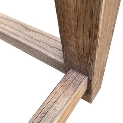 Interior's - Bureau plateau en verre bois marron - origine Outlet