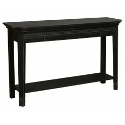 Interior's Mobilier D'Intérieur | - Console 3 tiroirs mdf noir - bruges