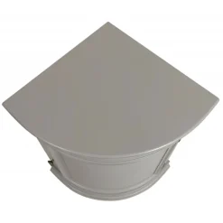 Interior's - Encoignure basse mdf blanc - harmonie New