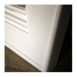 Interior's - Miroir rectangulaire mdf blanc - harmonie Online