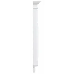 Interior's - Set de finition droit mdf blanc - harmonie Online