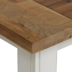 Interior's - Table rectangulaire bois blanc - rivages Outlet