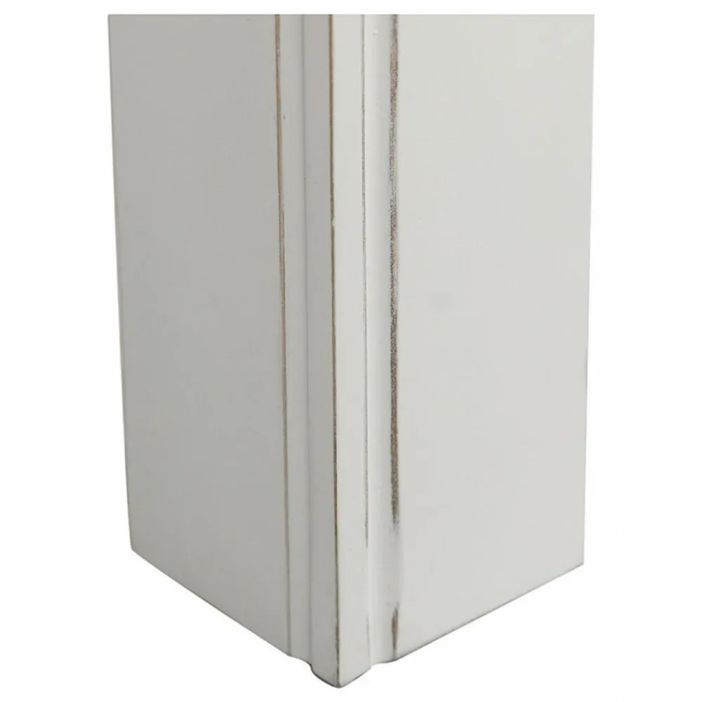 Interior's - Table rectangulaire bois blanc - rivages Outlet