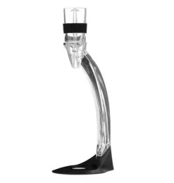 It2c - Ludi-vin aérateur de vin avec socle noir/transparent - 41892 Outlet
