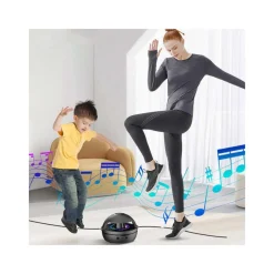 Jardindeco Jeux D'Extérieur | - Corde à sauter horizontale avec système audio bluetooth dual jump