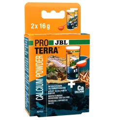 JBL Alimentation | - Calcium Powder, complément de minéraux pour reptiles : 2x16g