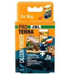 JBL Alimentation | - Calcium Powder, complément de minéraux pour reptiles : 2x16g