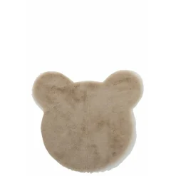 J-line Entretien De La Maison | - Tapis enfant en textile beige 57x62.5x1.5 cm