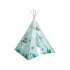 Juratoys-janod - Tipi en tissu et bois tropik pour enfants - cabane de jeu exotique