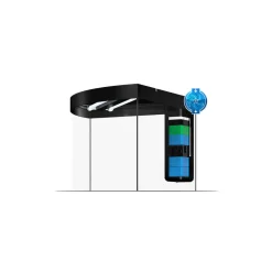 Juwel - Aquarium avec meuble LED Trigon 190 en bois noir - H.73 cm Best