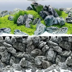 Juwel - Poster Décoratif 4 Rock & Aqua pour Aquarium Taille S New