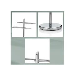 NA Kela line porte-serviettes en métal chromé - 20539 New
