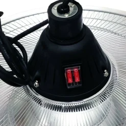 Kemper Chauffage D’Extérieur | - Parasol chauffant elektric 2000w infrarouges mat téléscopique