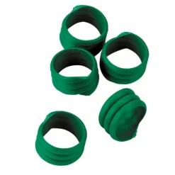 Kerbl - Bagues d’identification Ø16mm 20 pces vert New