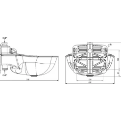 Kerbl - Bol à eau k75 plastique Hot