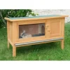 Kerbl - Clapier d'extérieur - - fred - 100x45x62 cm - bois - abri sécurisé pour rongeurs Outlet