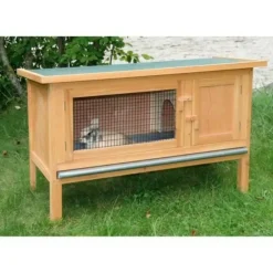 Kerbl - Clapier d'extérieur - - fred - 100x45x62 cm - bois - abri sécurisé pour rongeurs Outlet