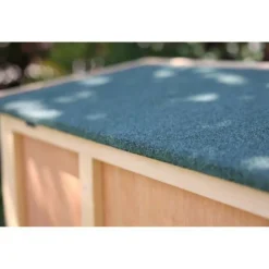 Kerbl - Clapier d'extérieur - - fred - 100x45x62 cm - bois - abri sécurisé pour rongeurs Outlet