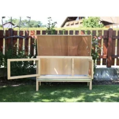 Kerbl - Clapier d'extérieur - - fred - 100x45x62 cm - bois - abri sécurisé pour rongeurs Outlet