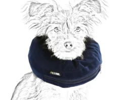 Kerbl Education | - Collerette pour chiens pet • collerette gonflable confort • taille m : 25-35 cm