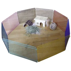 Kerbl Cages Et Accessoires | - Enclos extérieur pour petits animaux de compagnie 34x23cm chromé