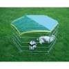 Kerbl Cages Et Accessoires | - - enclos extérieur zingué avec portillon pour rongeurs