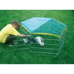 Kerbl Cages Et Accessoires | - - enclos extérieur zingué avec portillon pour rongeurs